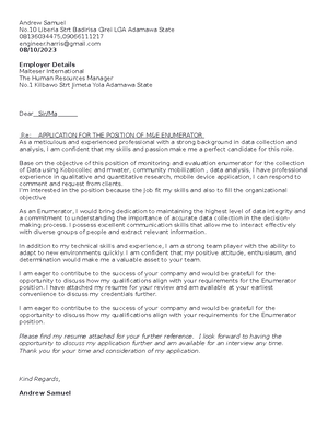 Business proposal for HI and Ct - Dear Prospective Client, We are ...