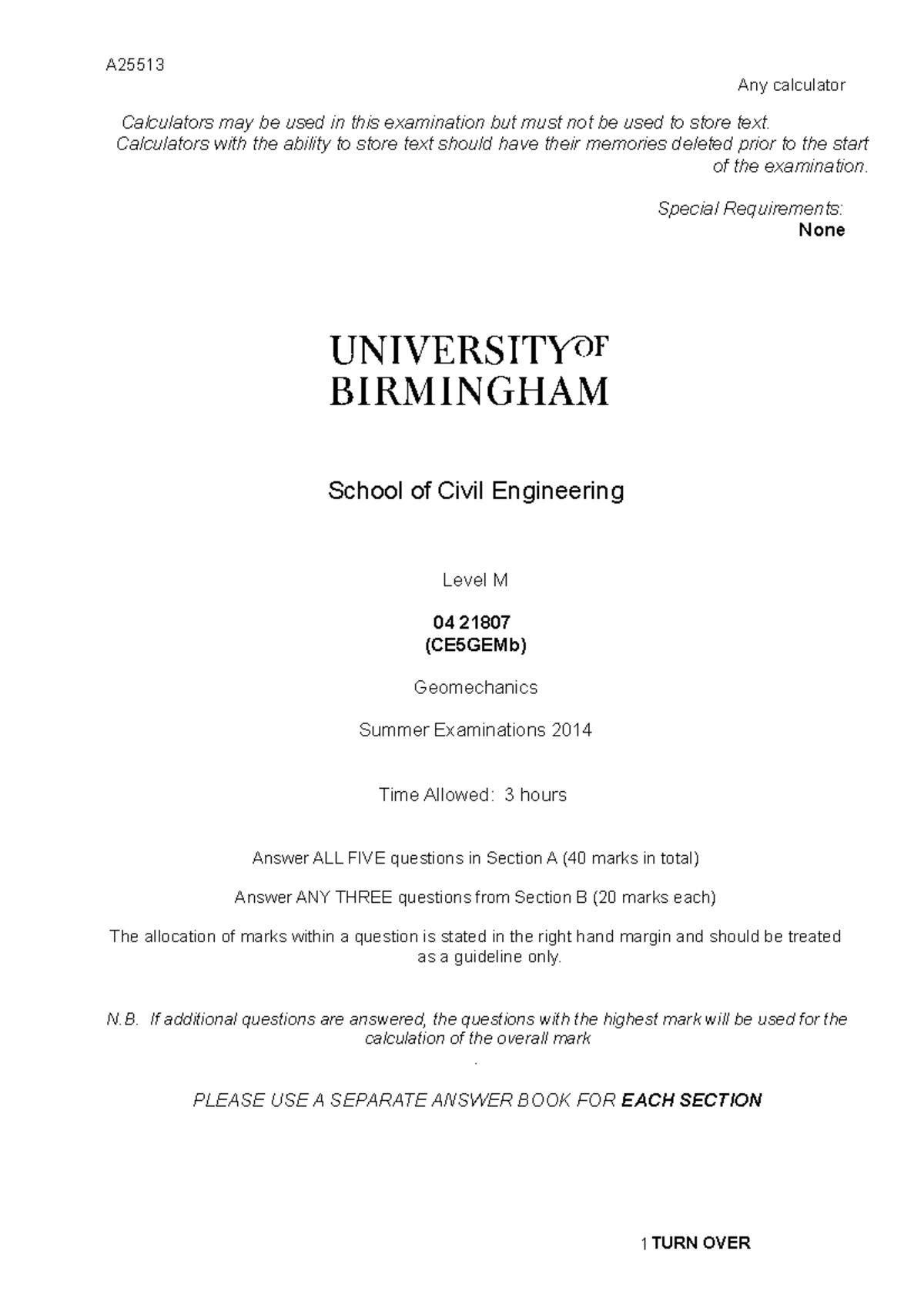 exam-may-2014-questions-a25513-any-calculator-calculators-may-be