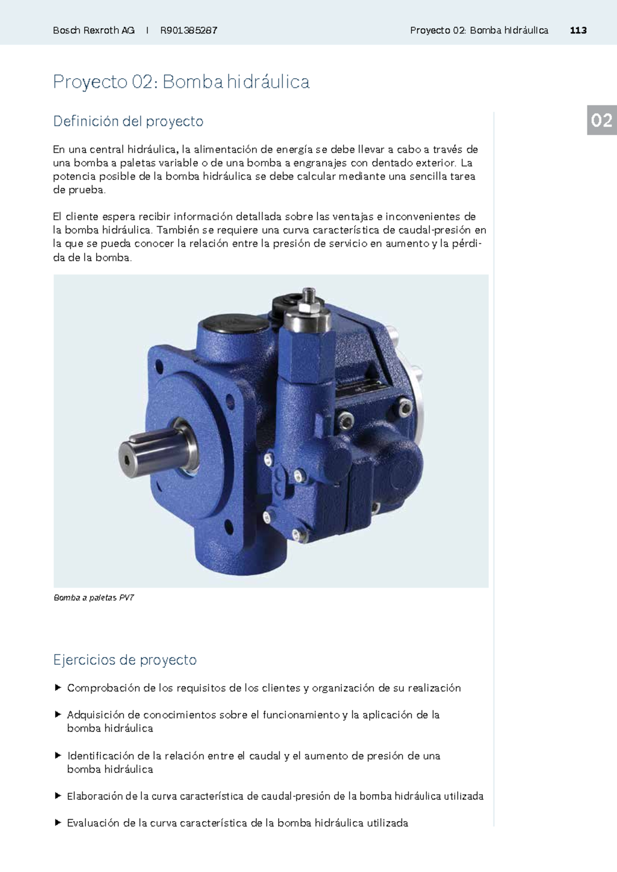 Practica 01 Hidraulica - Bosch Rexroth AG I R901385287 Proyecto 02 ...