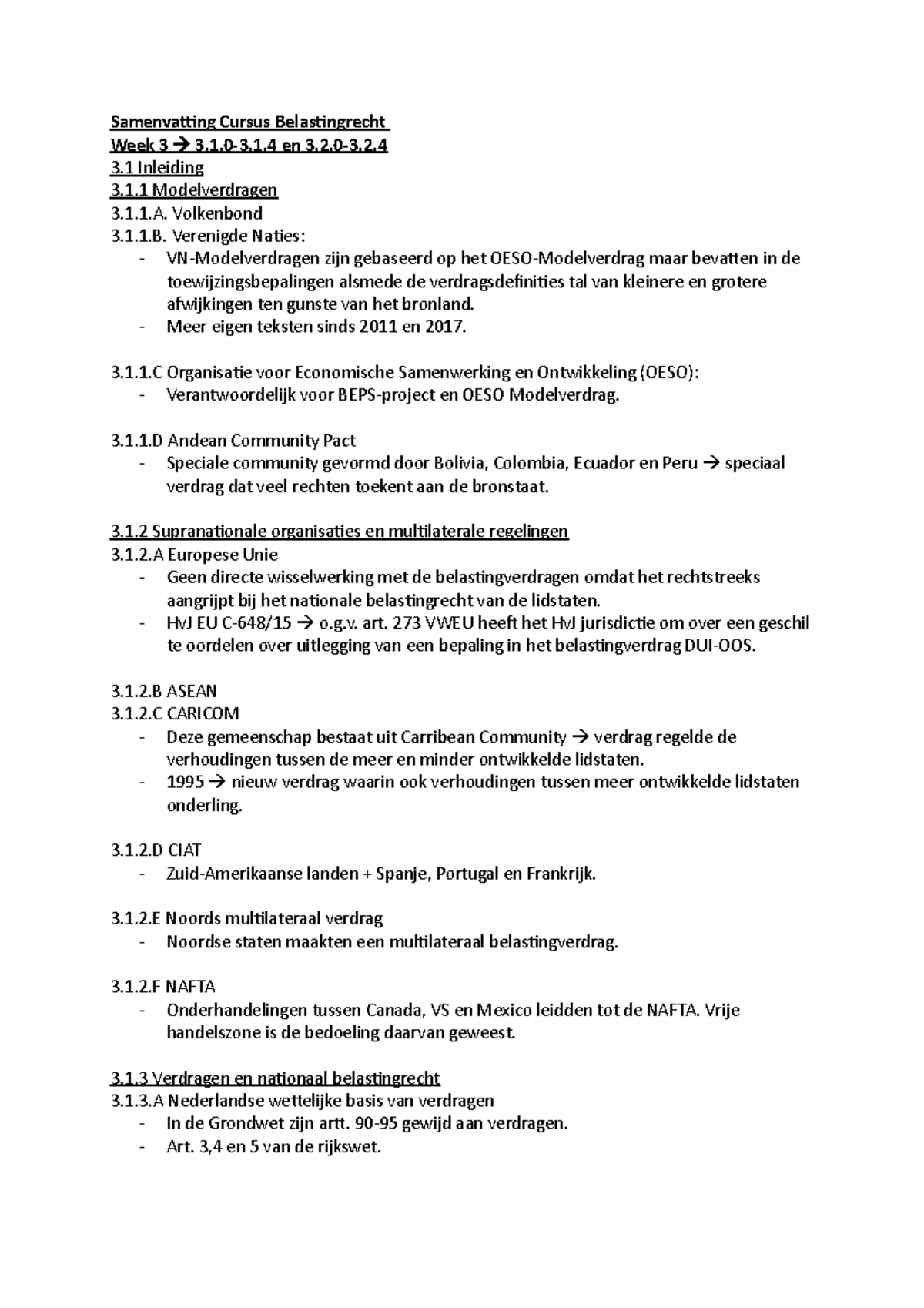 Samenvatting Cursus Belastingrecht (alles) - Samenvatting Cursus ...