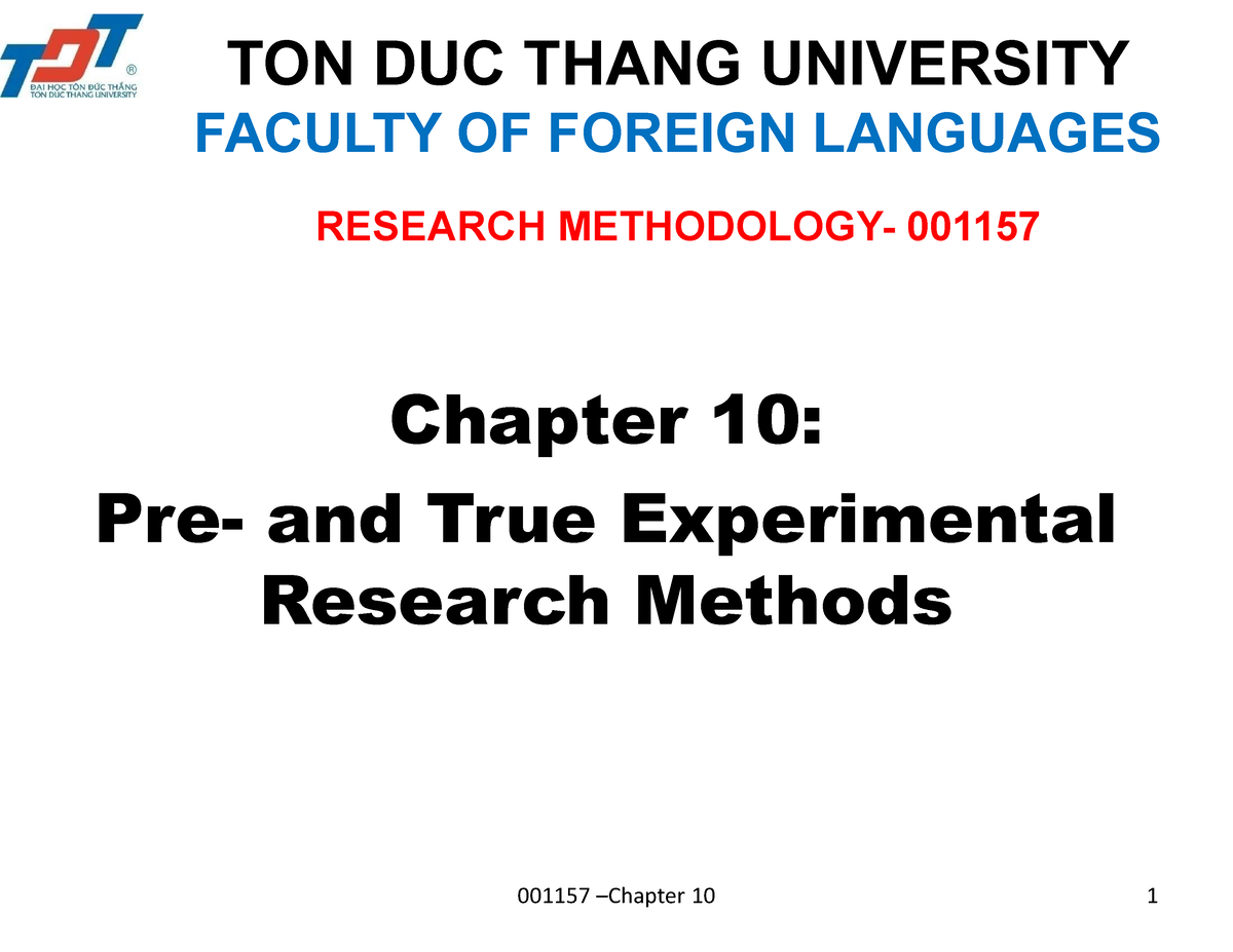 pre experimental vs true experimental brainly