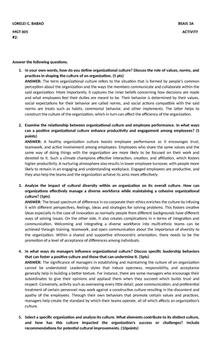 LORE IT Application - Activity -* NAME: LORELEI C. BABAO YEAR & COURSE ...