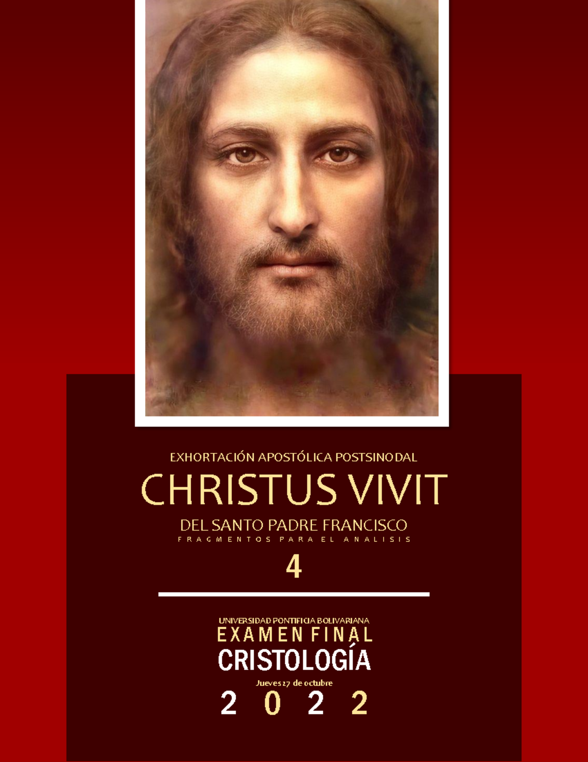 Ikem Final - Vbklmbvhvv - 1 EXHORTACI”N APOST”LICA POSTSINODAL CHRISTUS ...