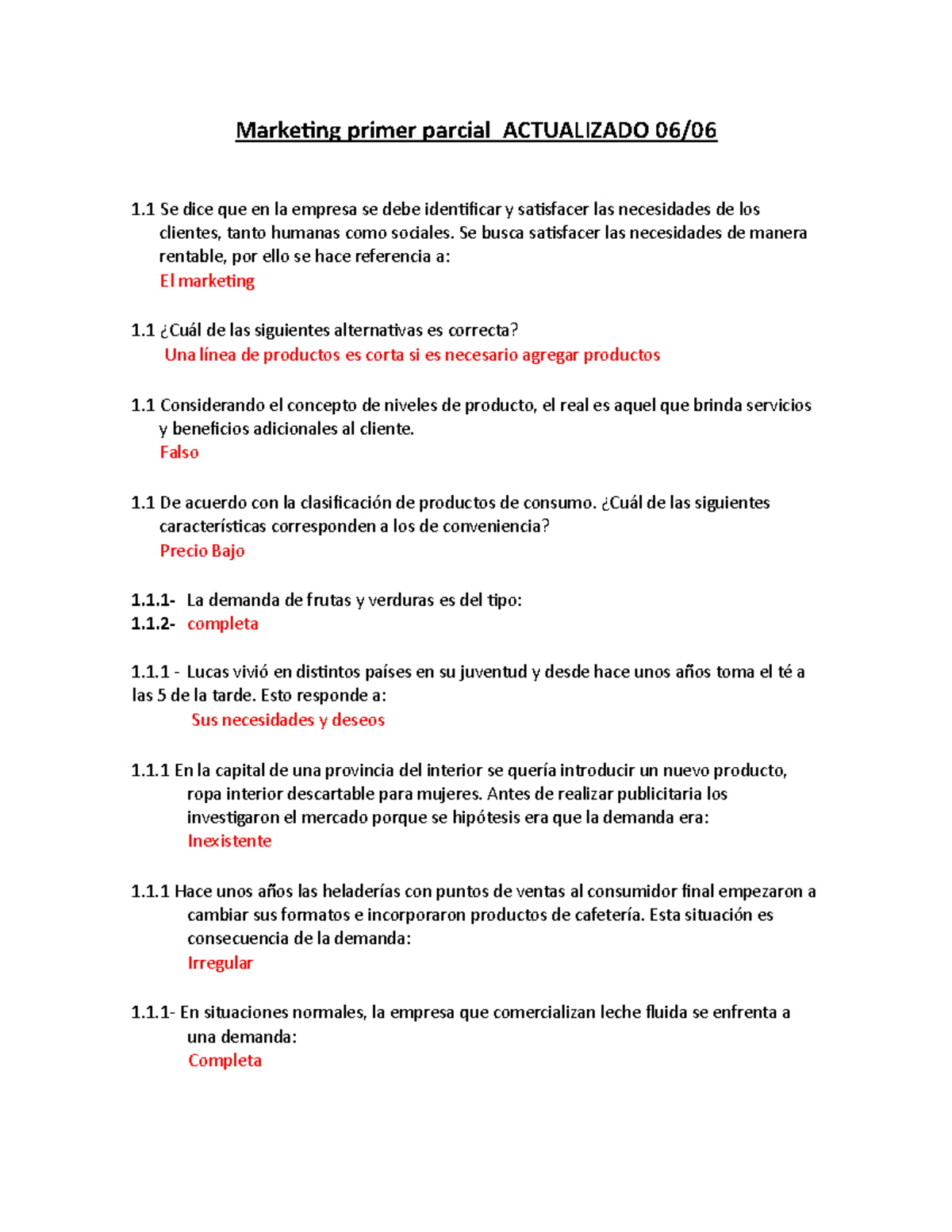 Parcial 7 20 Junio 2019, Preguntas Y Respuestas - Marketing Primer ...