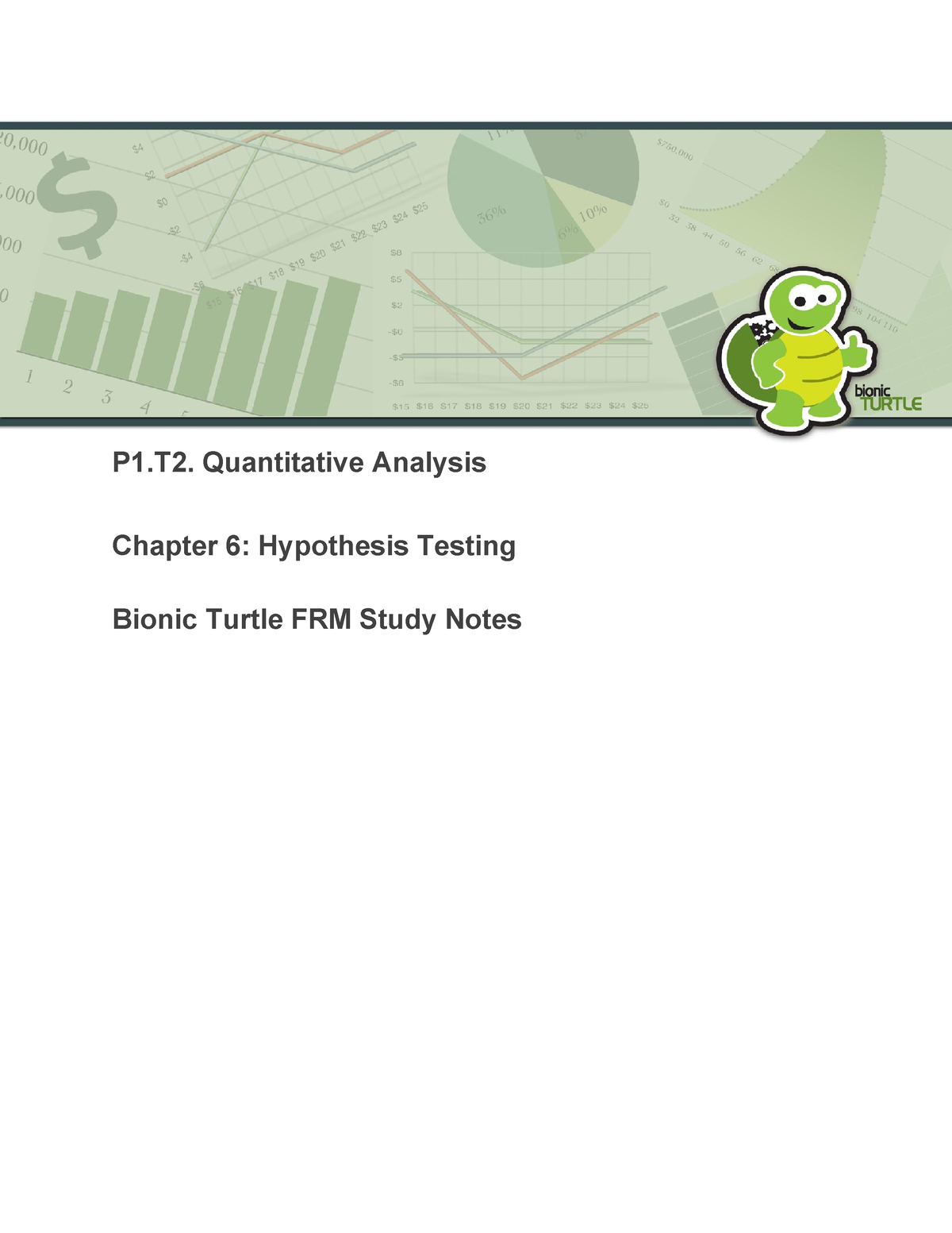 hypothesis testing complete notes