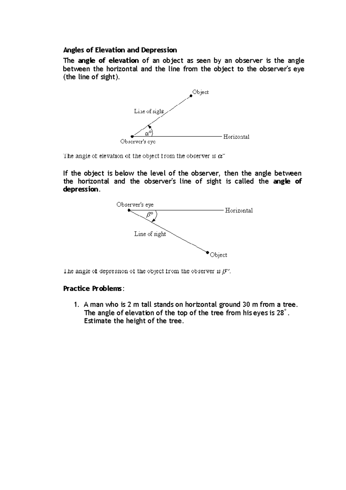solutions-of-right-triangles-angles-of-elevation-and-depression-the