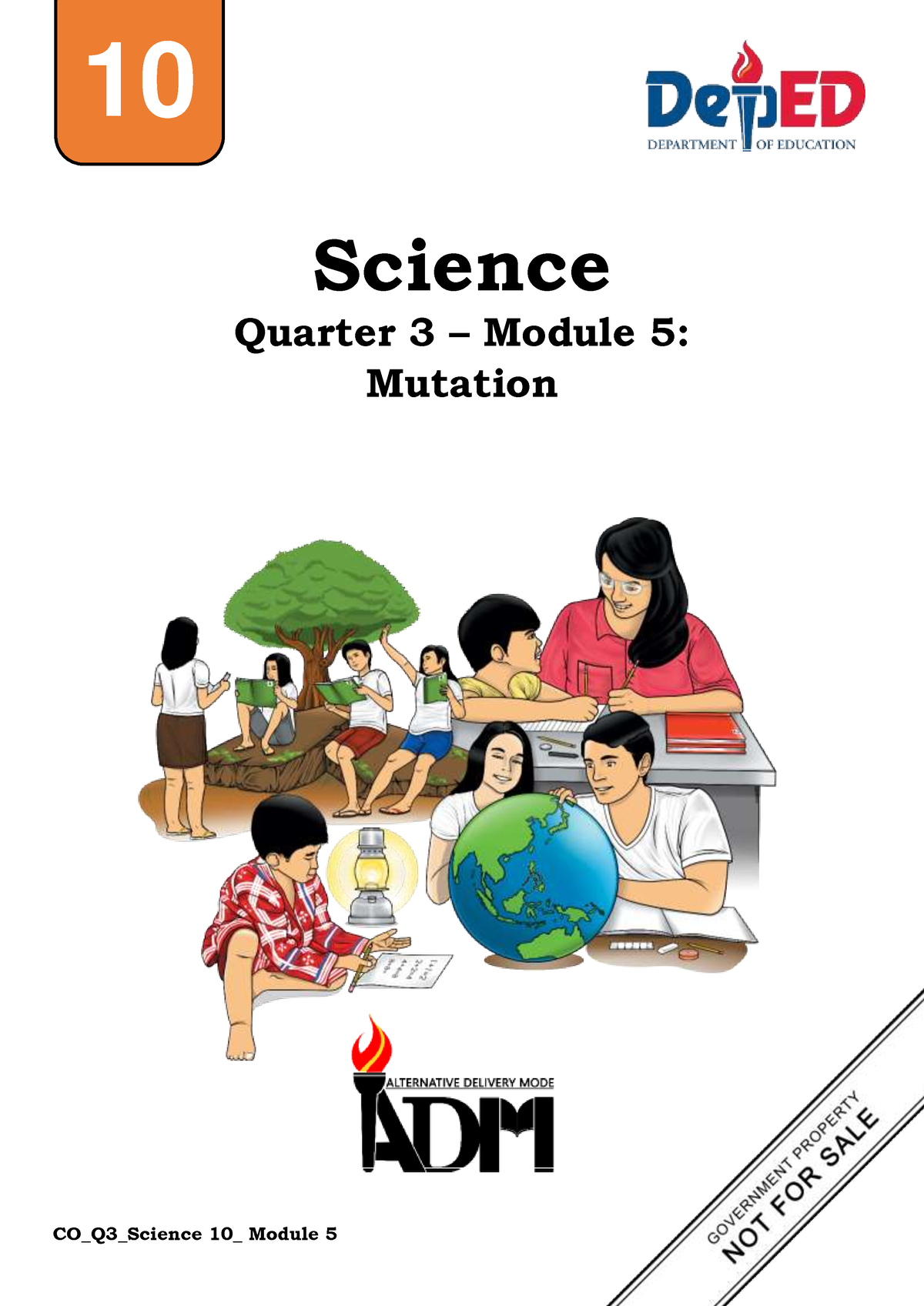 SCI10 Q3 Module 5 - Materials For Lesson Plan - Science Quarter 3 ...