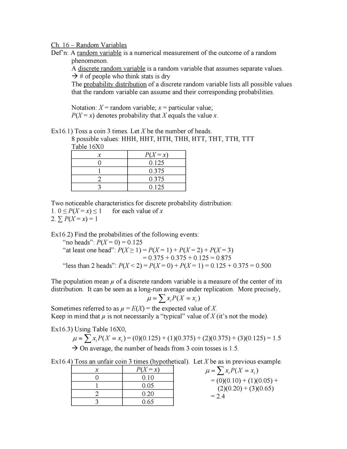 Chapter 16 To Chapter 28 Stat 141 With Answers Pdf Studocu