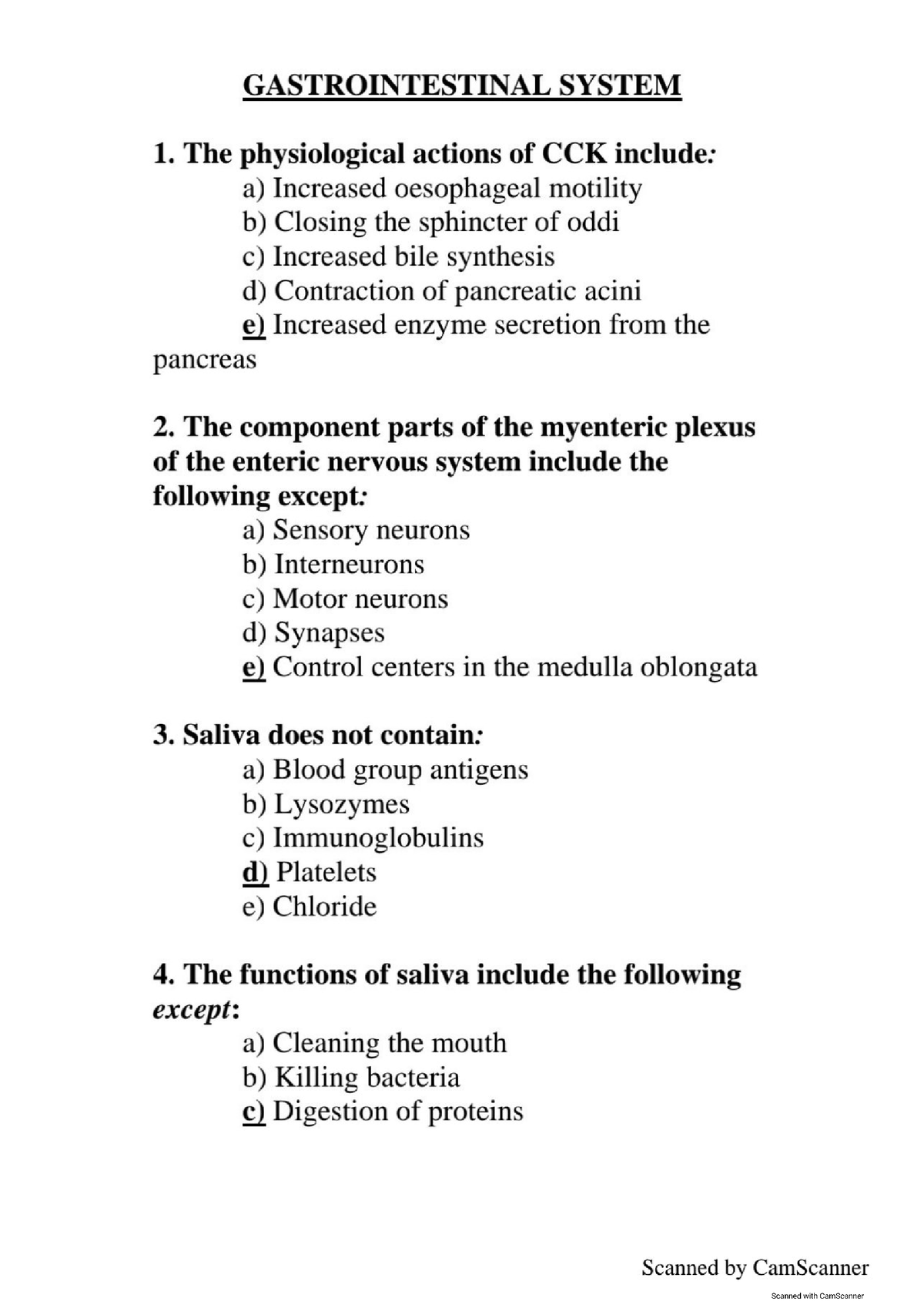 Pathophysiology MCQ Questions - Pharmacy - Studocu