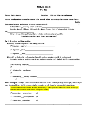 Chapter 14 Summary - Dr. Yingling - Chapter 14: How Biological ...