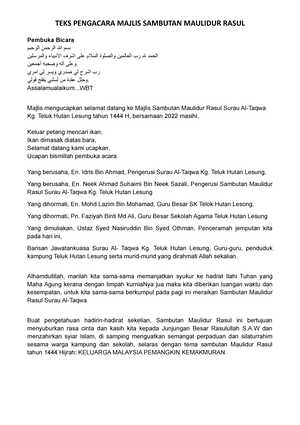 TEKS Pengacara Majlis Anugerah Kecemerlangan - TEKS PENGACARA MAJLIS ...