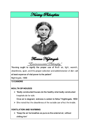 Study Reviewer Nursing Theorists - A Study Review of Katie Eriksson's ...