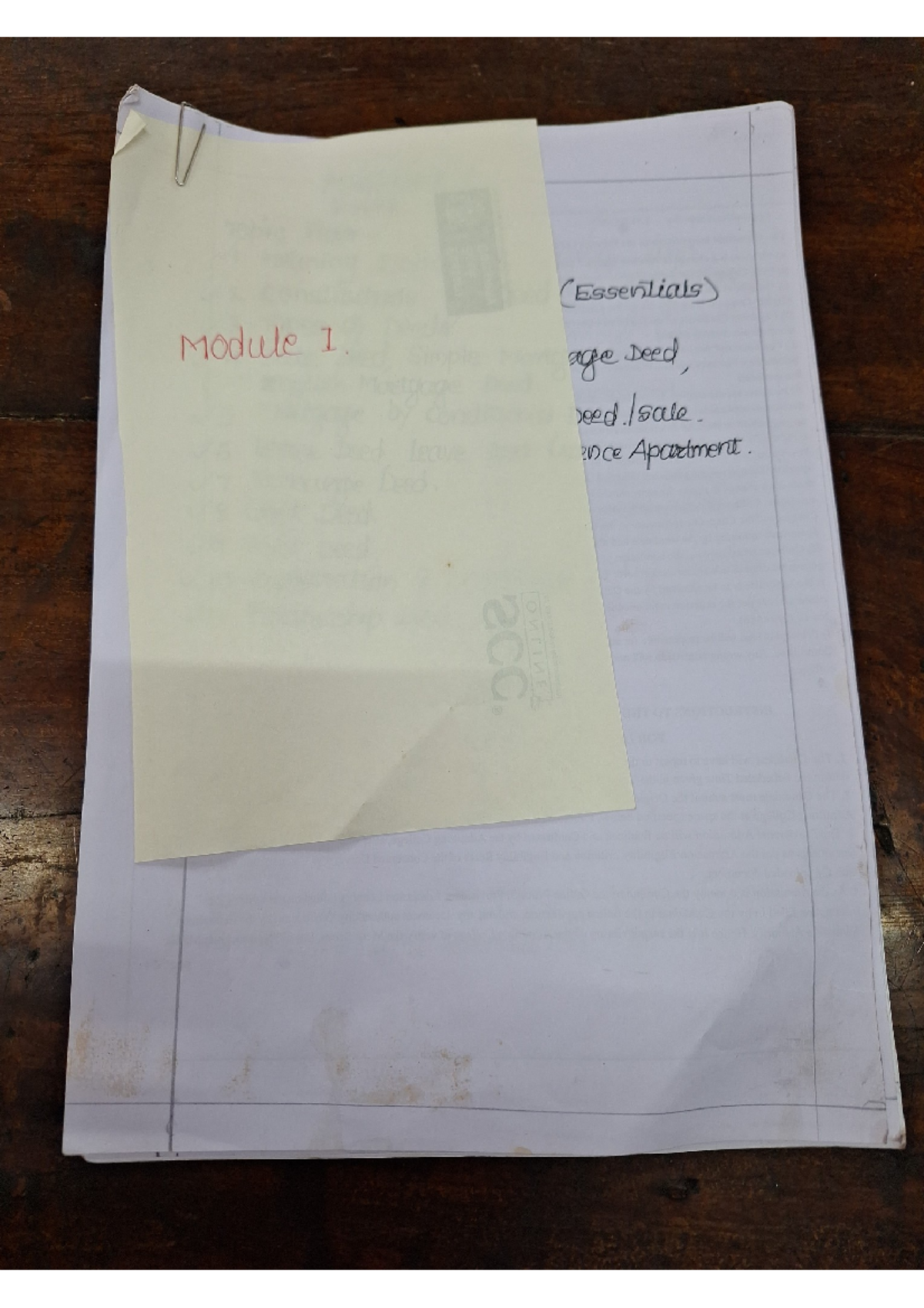 Module 1 DPC - DPC - Bachelors of Law - 3 years - Studocu