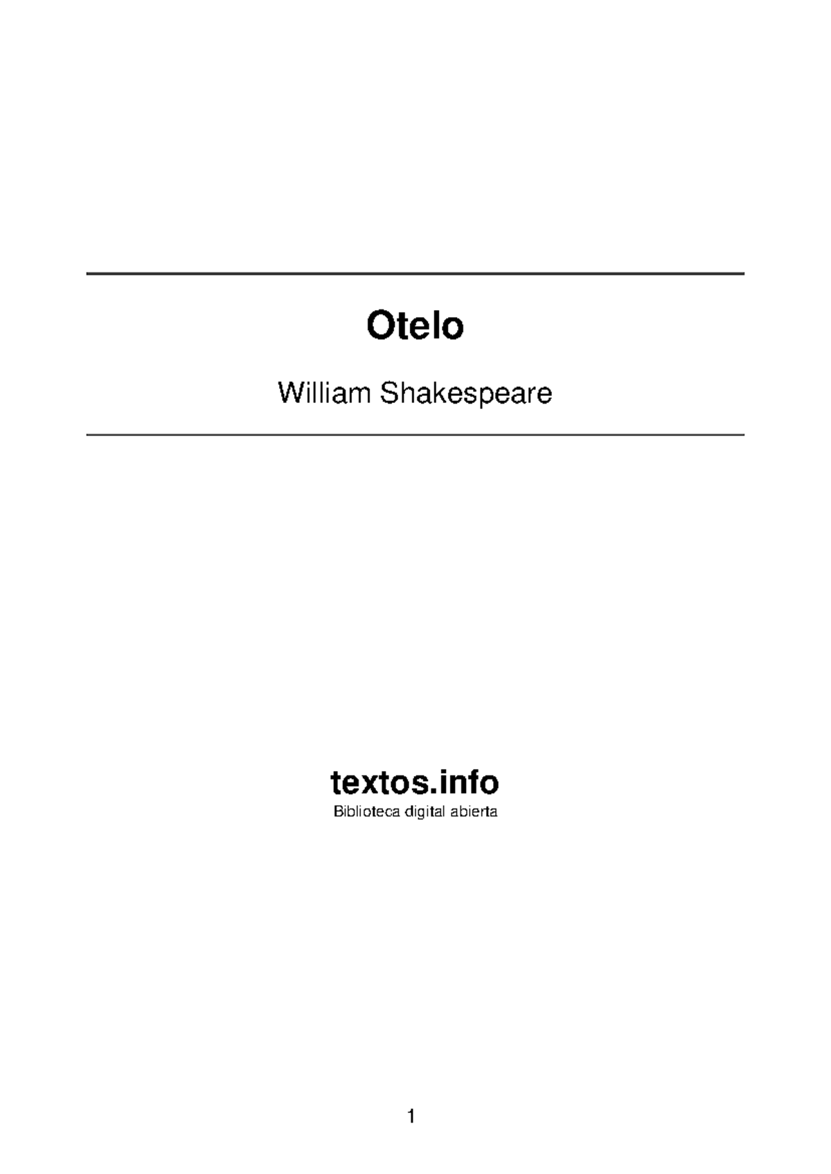 Otelo+William+Shakespeare+PDF - Otelo William Shakespeare textos ...