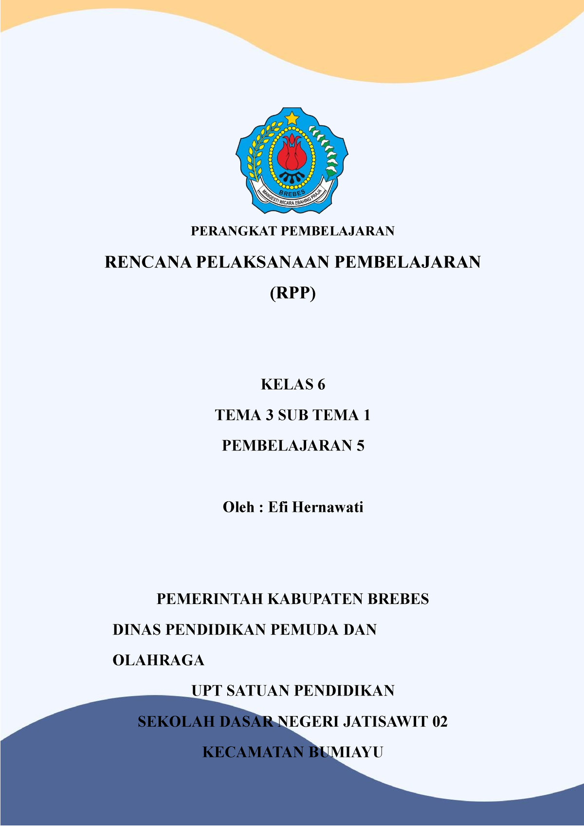 RPP 6 IPS SD - Lesson Plan - PERANGKAT PEMBELAJARAN RENCANA PELAKSANAAN ...