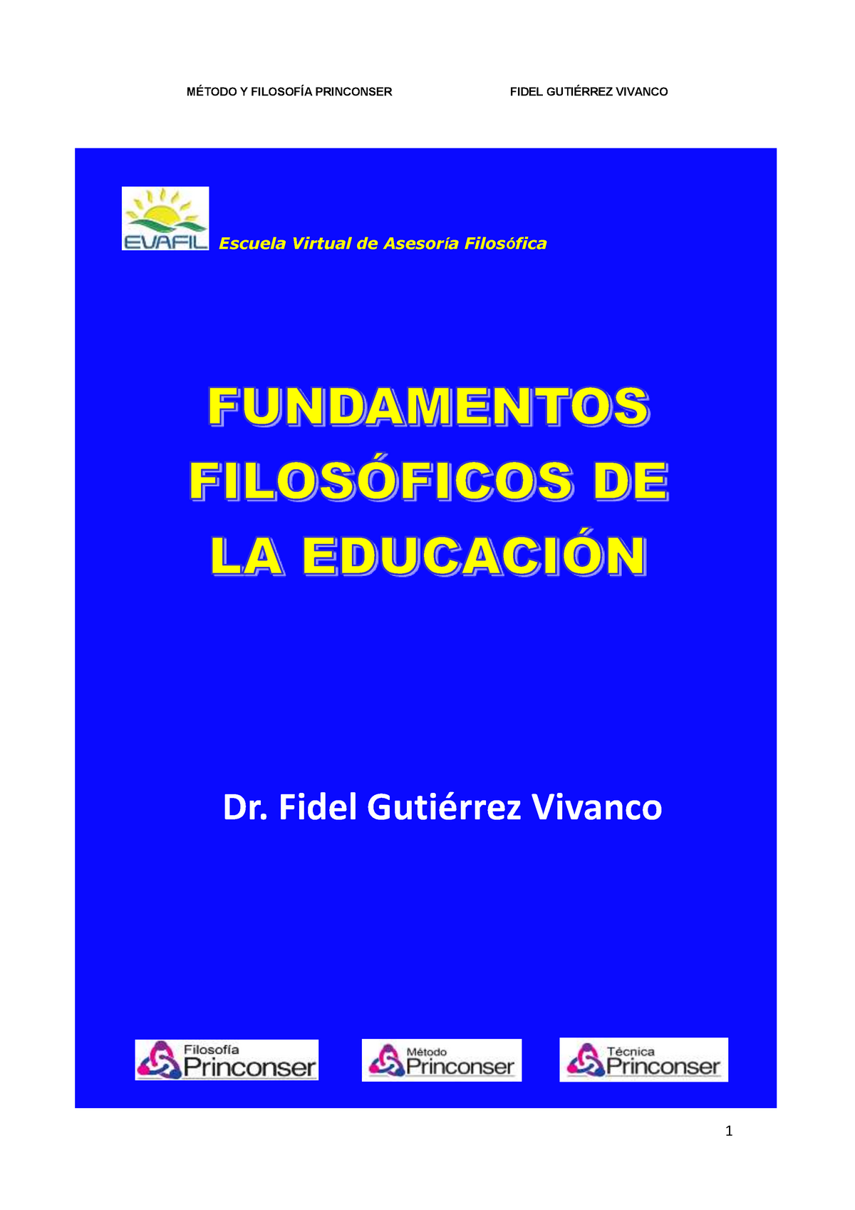 Fundamentos Filosóficos De La Educación Para Nivel Regular - Escuela ...