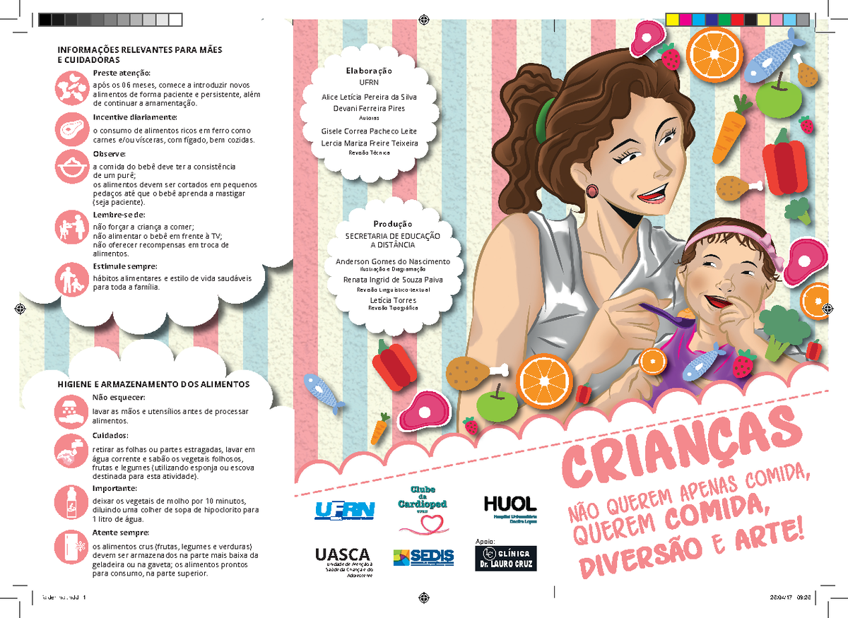 Folder AC-colorido- Final - Apoio: CLÍNICA Dr. LAURO CRUZ LC Unidade de ...
