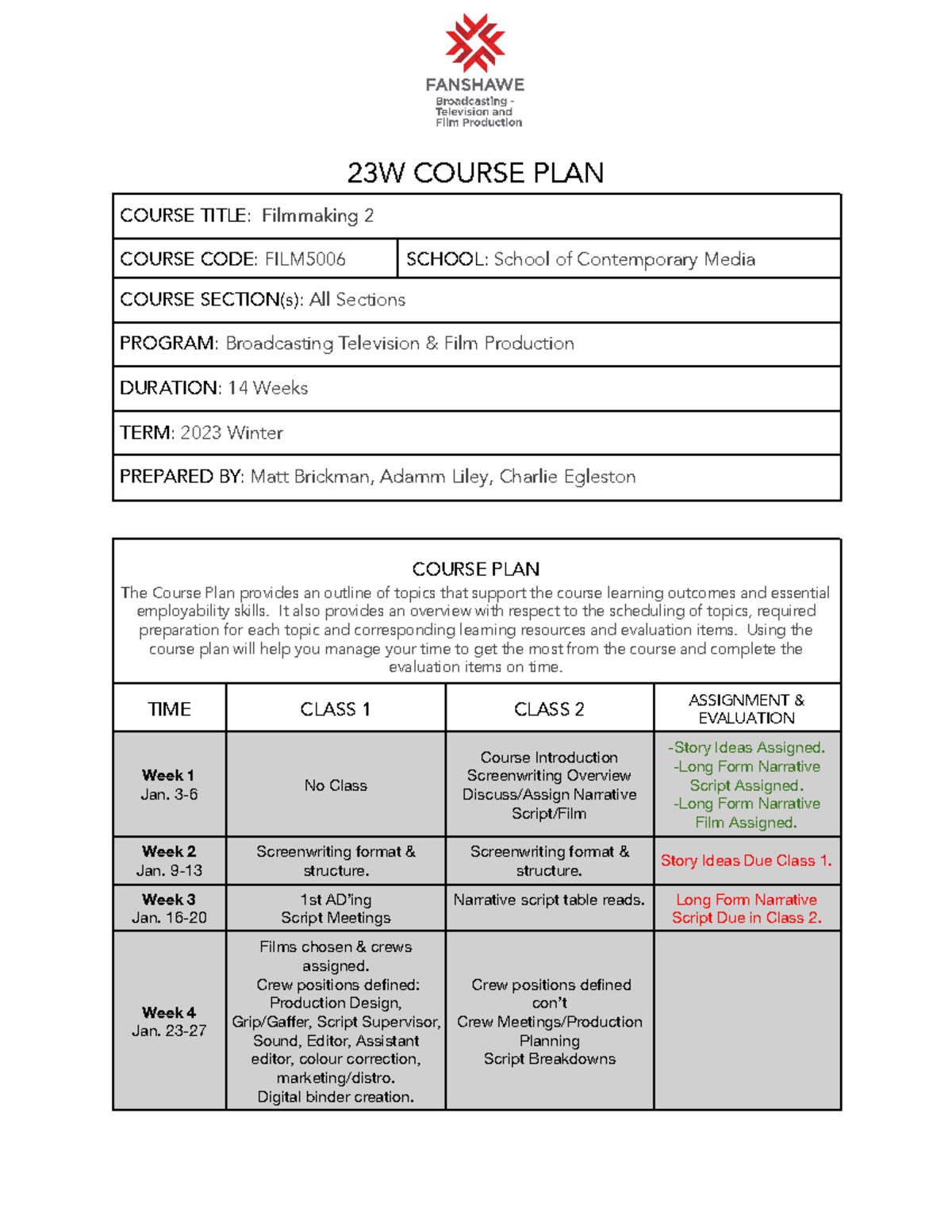 23w-film5006-course-plan-23w-course-plan-course-title-filmmaking-2