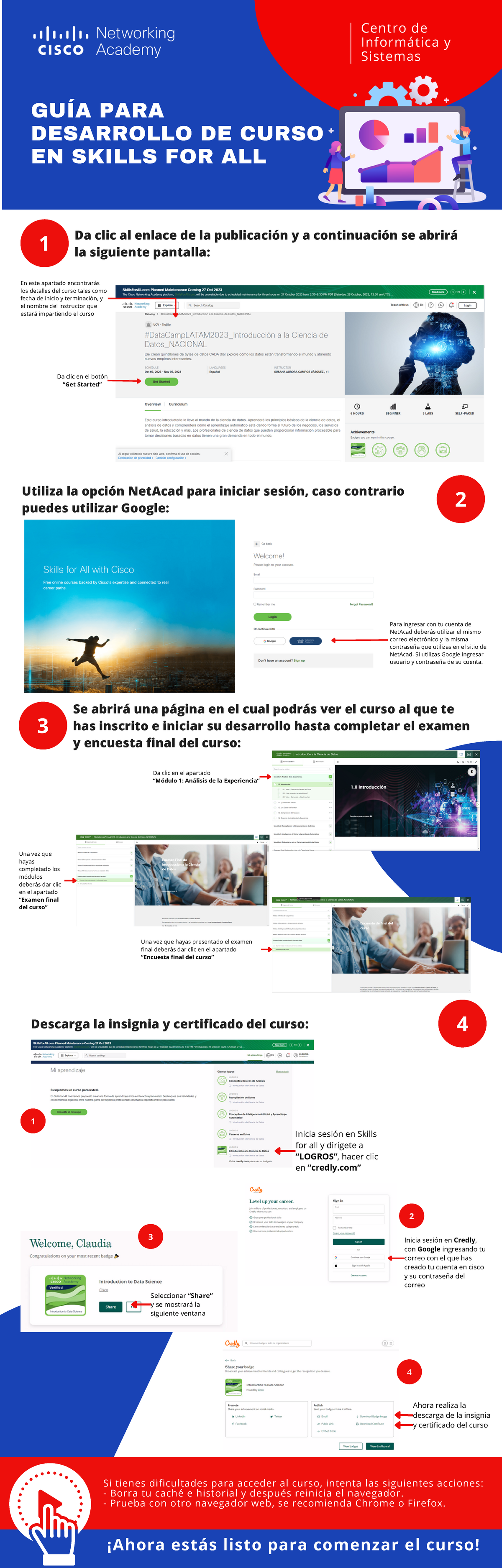 Guía para desarrollo de cursos en Skills for all - 1 Da clic en el ...