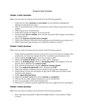 Module 7 (Chapter 10) Study questions - Module 7- Chapter 10 study ...