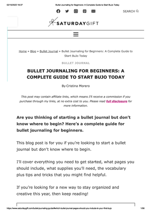 Bullet Journaling for Beginners: A Complete Guide to Start BuJo Today