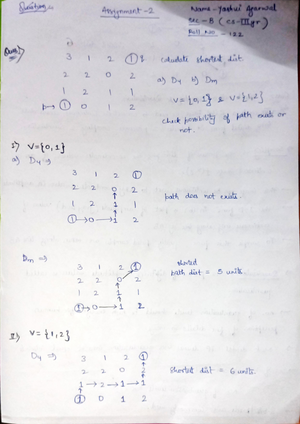 Assign 1 IP - Notes - Image Processing - Studocu