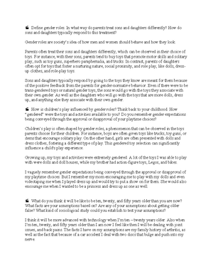 Lesson 9 questions 1-4 - Explain what perpetrators of intimate partner ...
