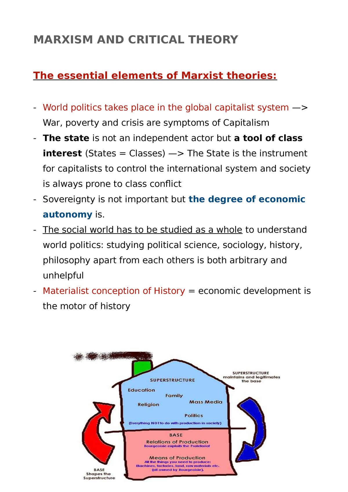 marxism-ct-lecture-notes-1-16-marxism-and-critical-theory-the