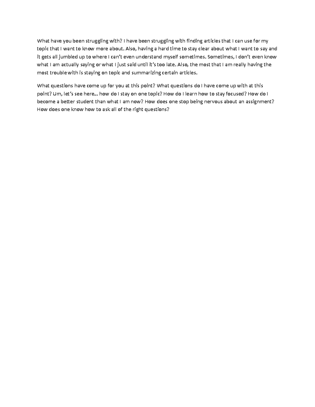 GEN 103 discussion 2 week 2 part 2 - ENGL 101 - UArizona - Studocu