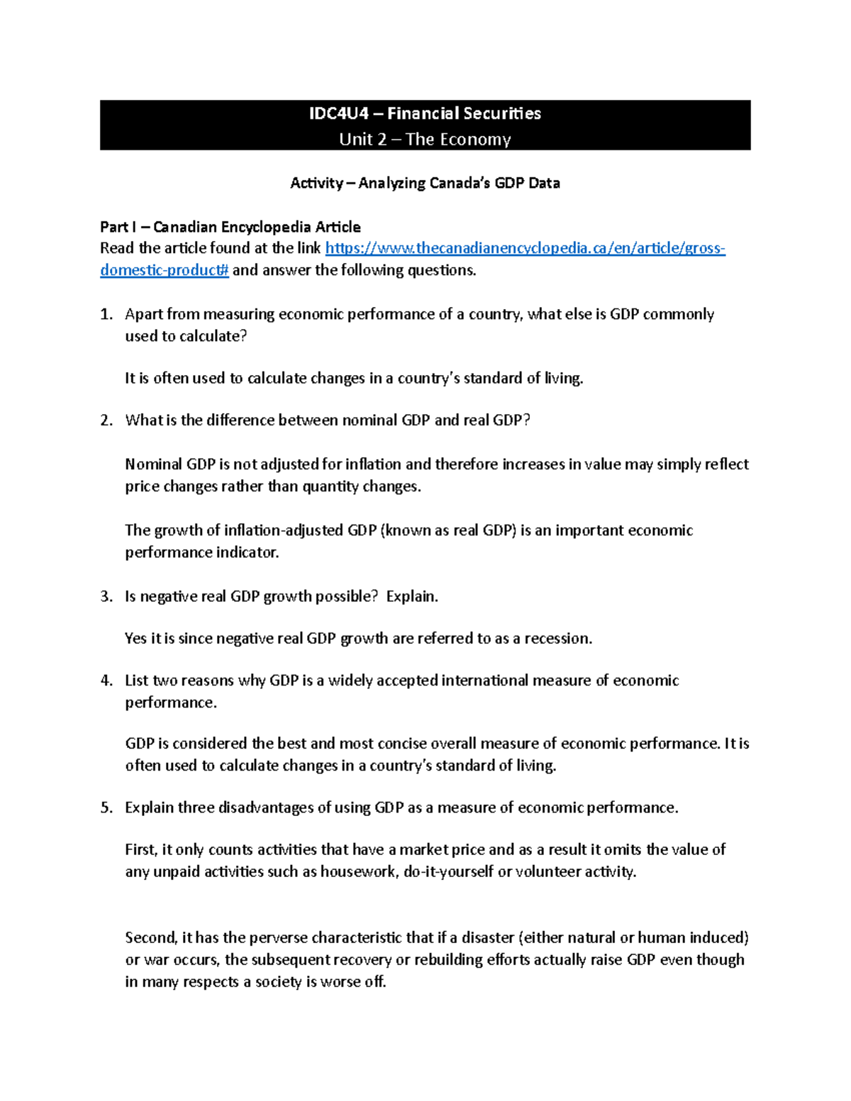 L s4 GDP Review Q's from article V2 - IDC4U4 – Financial Securities ...