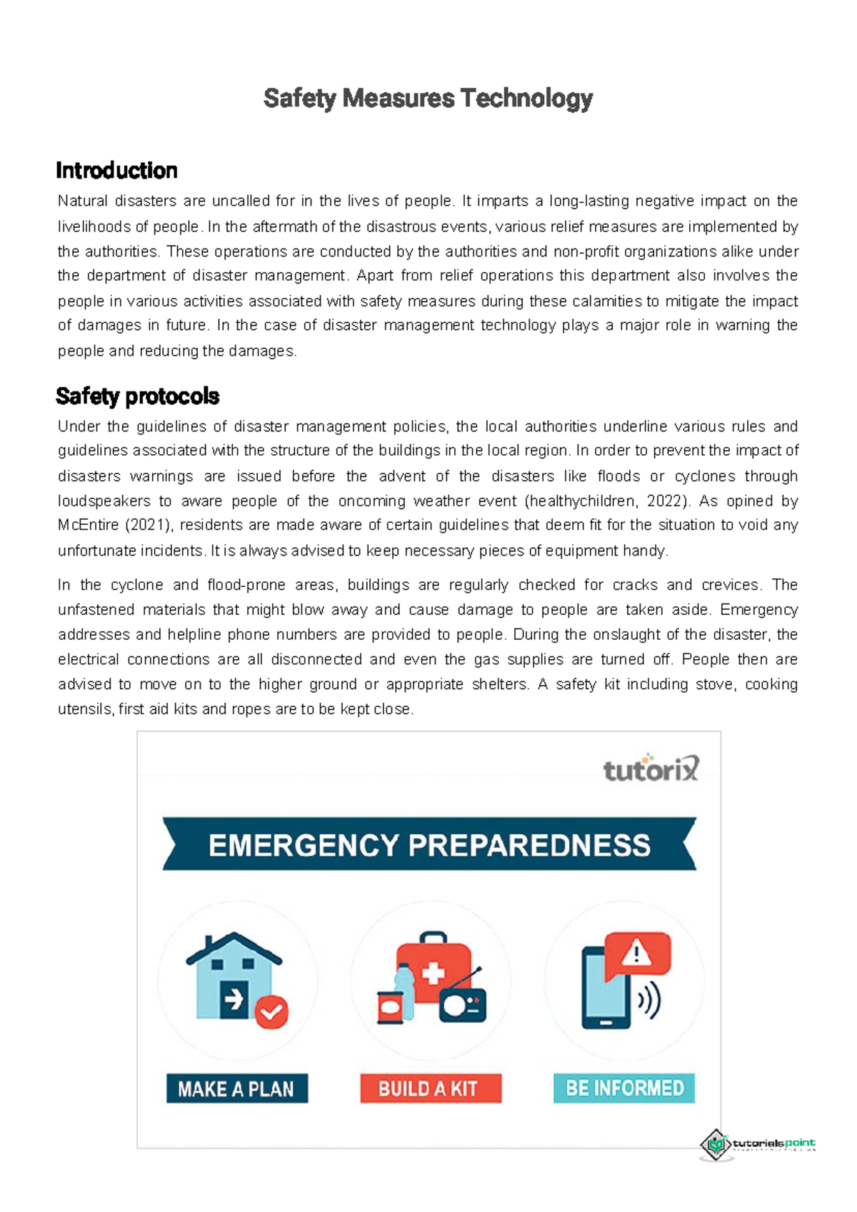 Safety Measures Technology - Safety Measures Technology Introduction ...