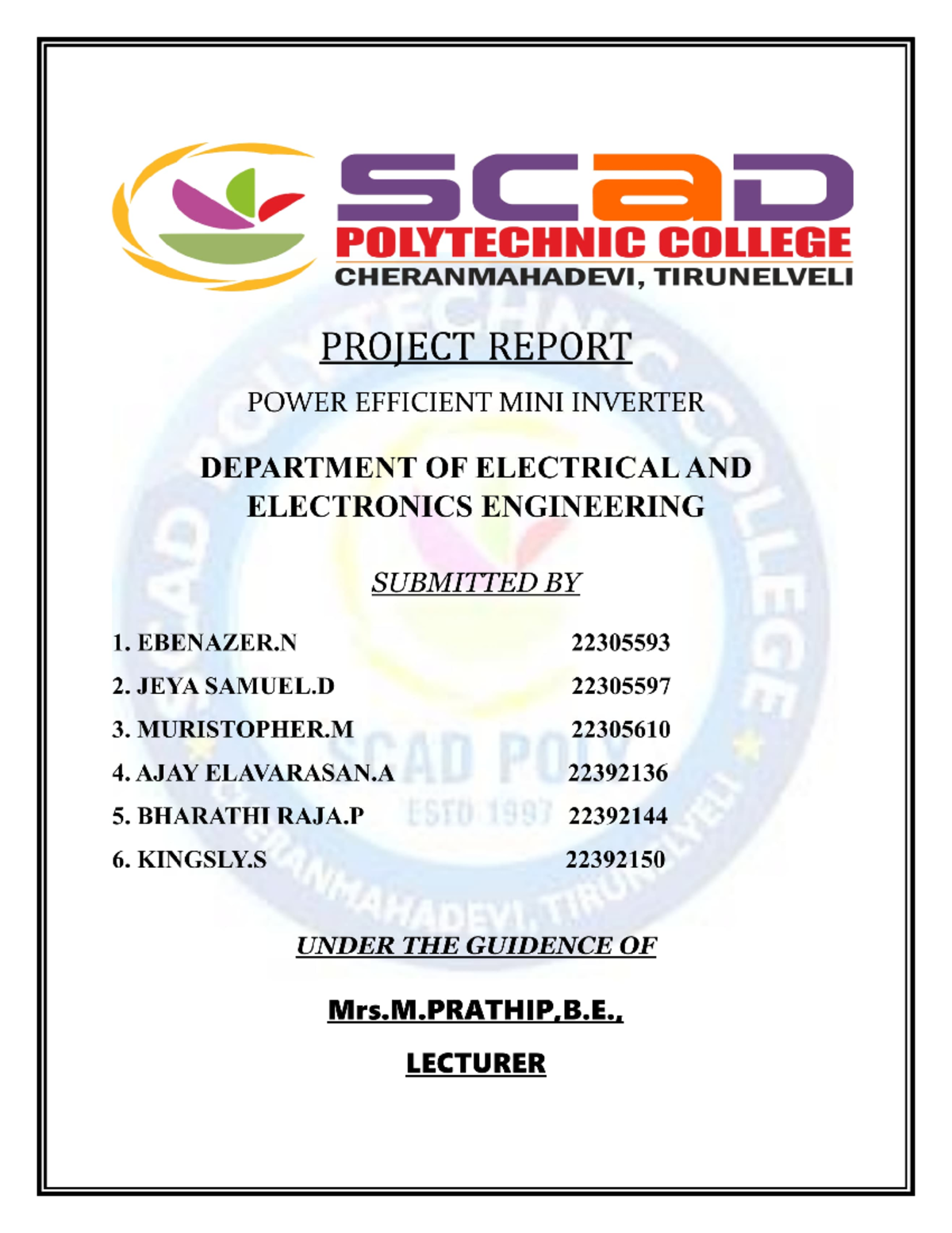 5 power efficient mini inverter c i j polytechnic