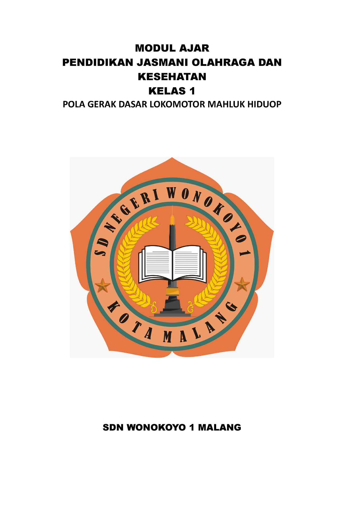 Modul AJAR Kelas 1 Pb 1a - Buku Yang Bagus - MODUL AJAR PENDIDIKAN ...