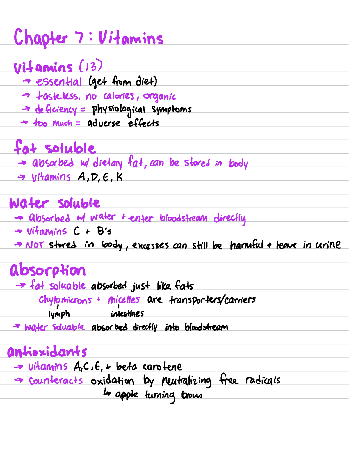 ch 7 case study betting on vitamins