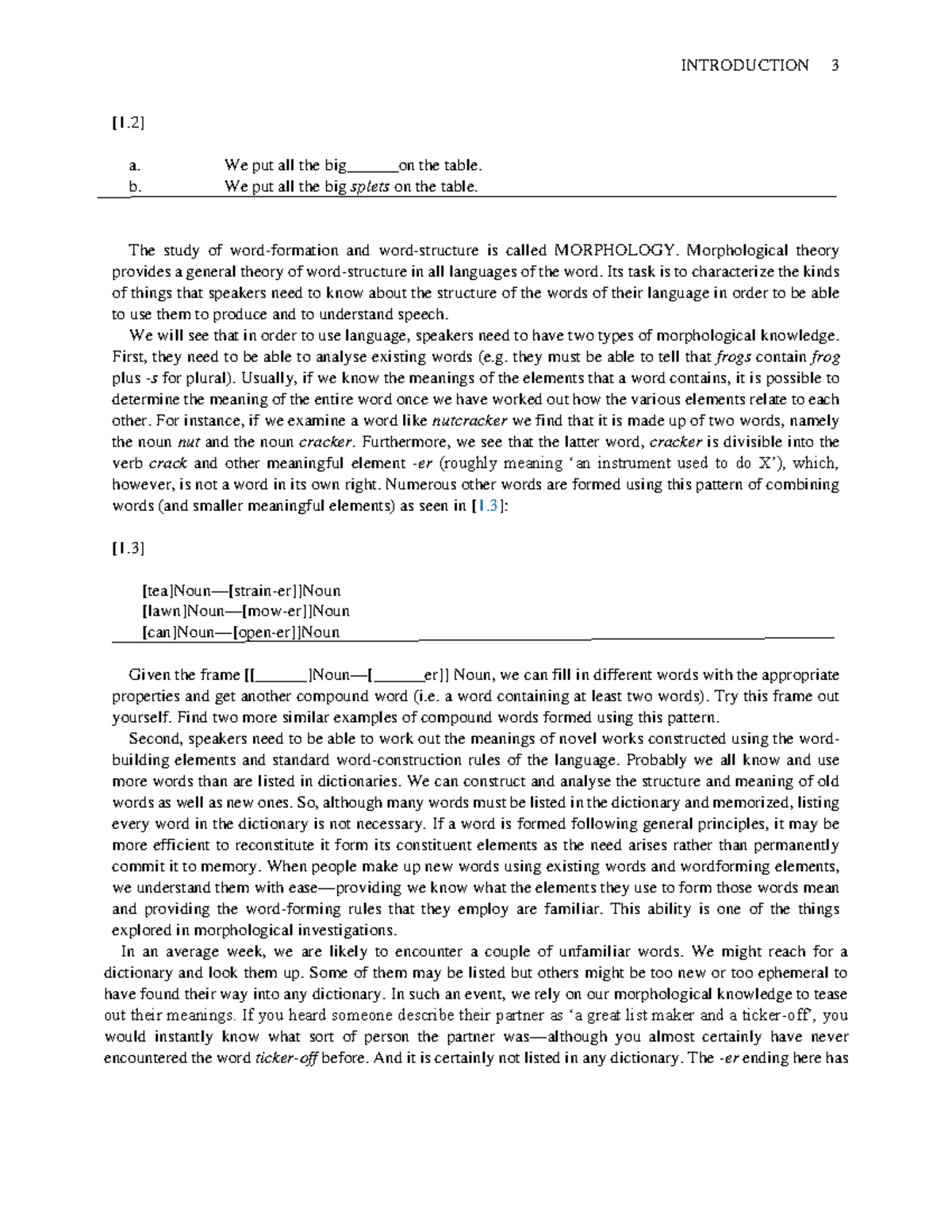 Page 3 - For Reference and Self-Study - INTRODUCTION 3 [1] a. We put ...