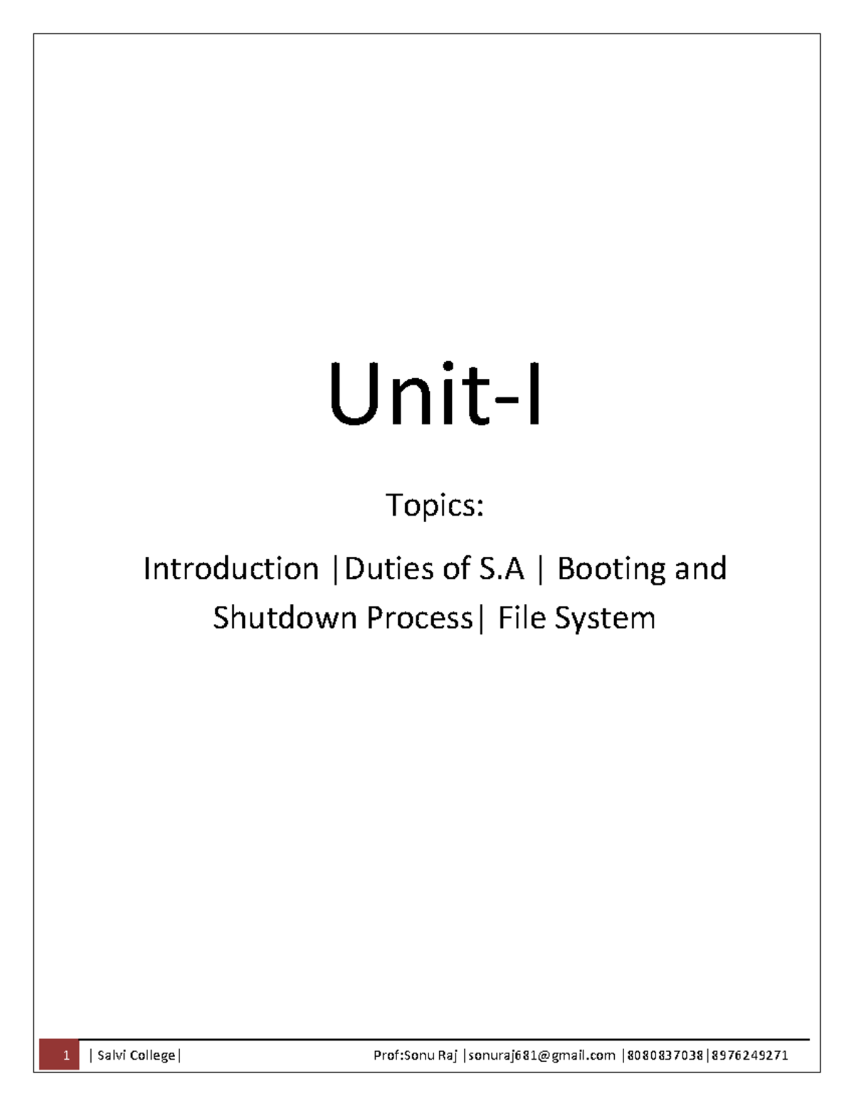 Linux Main - Bachelor of science - MU - Studocu