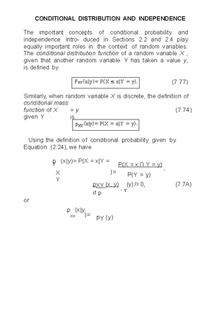 Tests OF Independence IN Contingency Tables - TESTS OF INDEPENDENCE IN ...