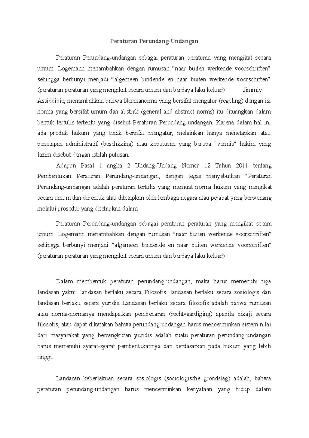 Peraturan Perundang-undangan - Peraturan Perundang-Undangan Peraturan ...