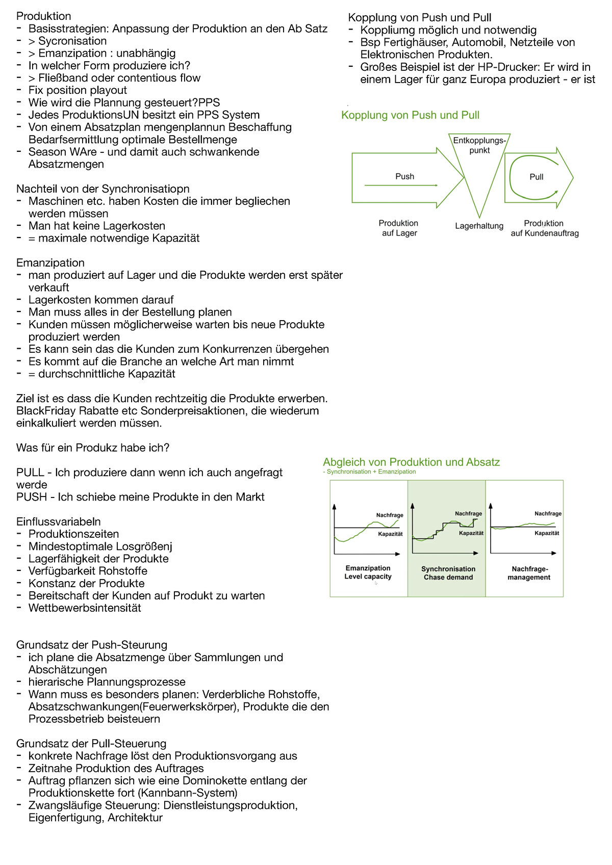 BWL 18 - Bwl - Produktion - Basisstrategien: Anpassung Der Produktion ...