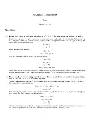 math1081 assignment peer review