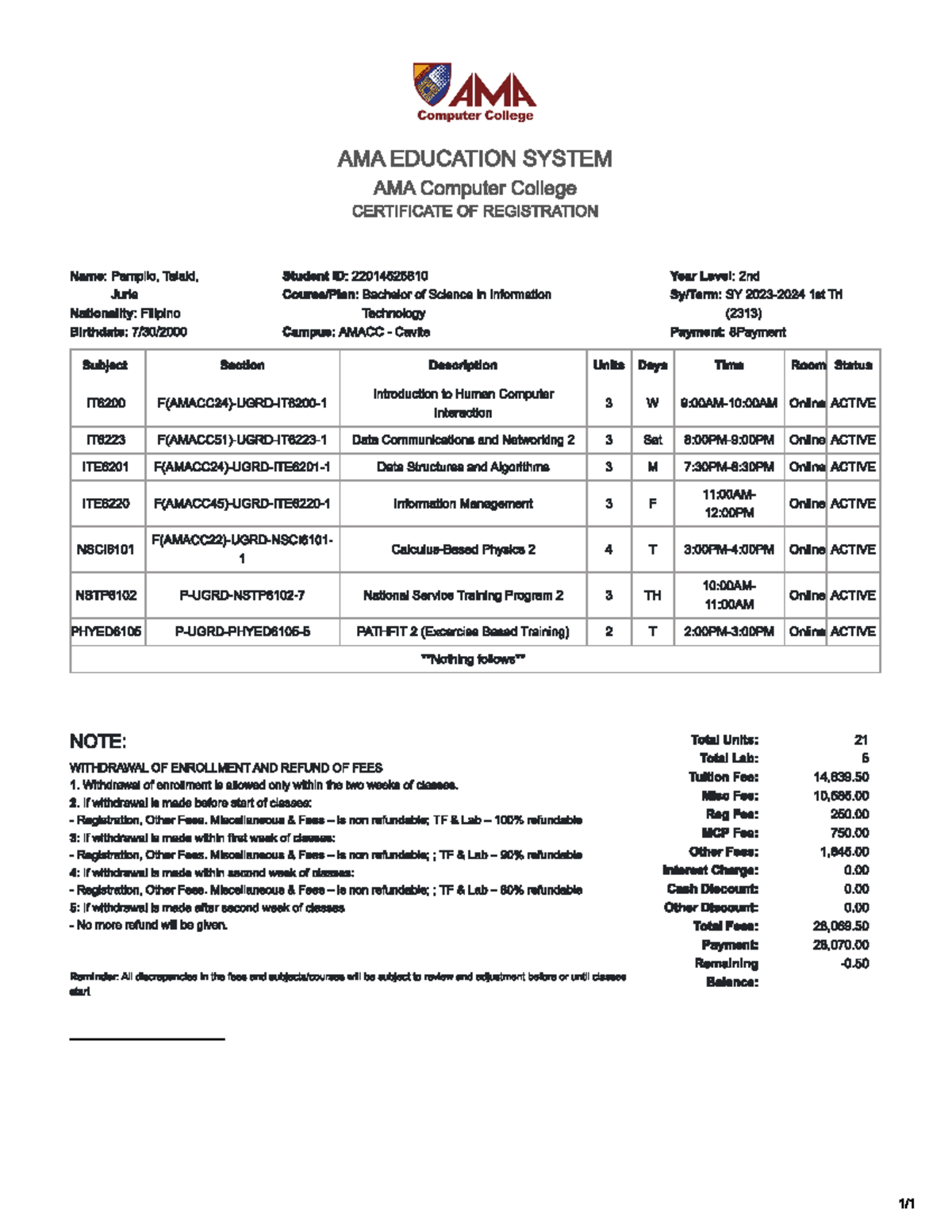 Third - Lecture - AMA Computer College AMA EDUCATION SYSTEM AMA ...