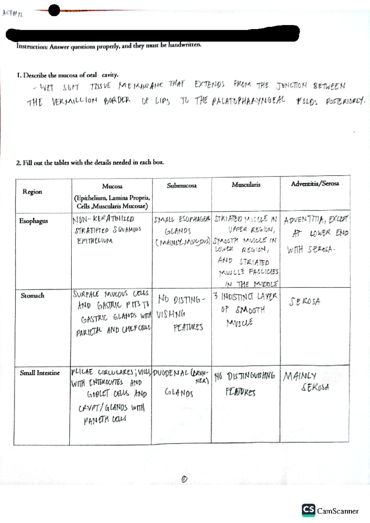 Activity-12 - Activity 12 - Instruction: Answer questions properly, and ...