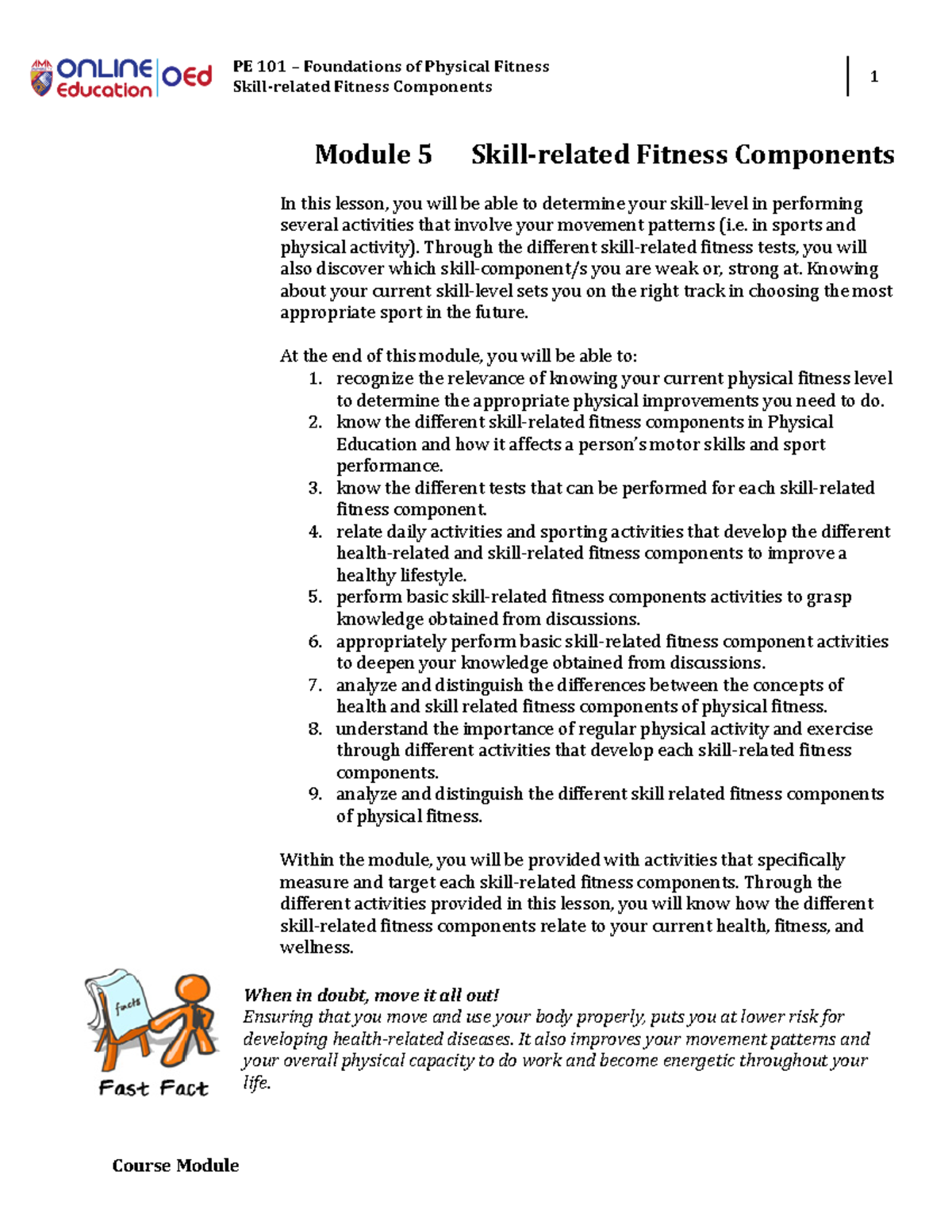 skill-related-components-of-fitness-with-qualities-measurement-outline