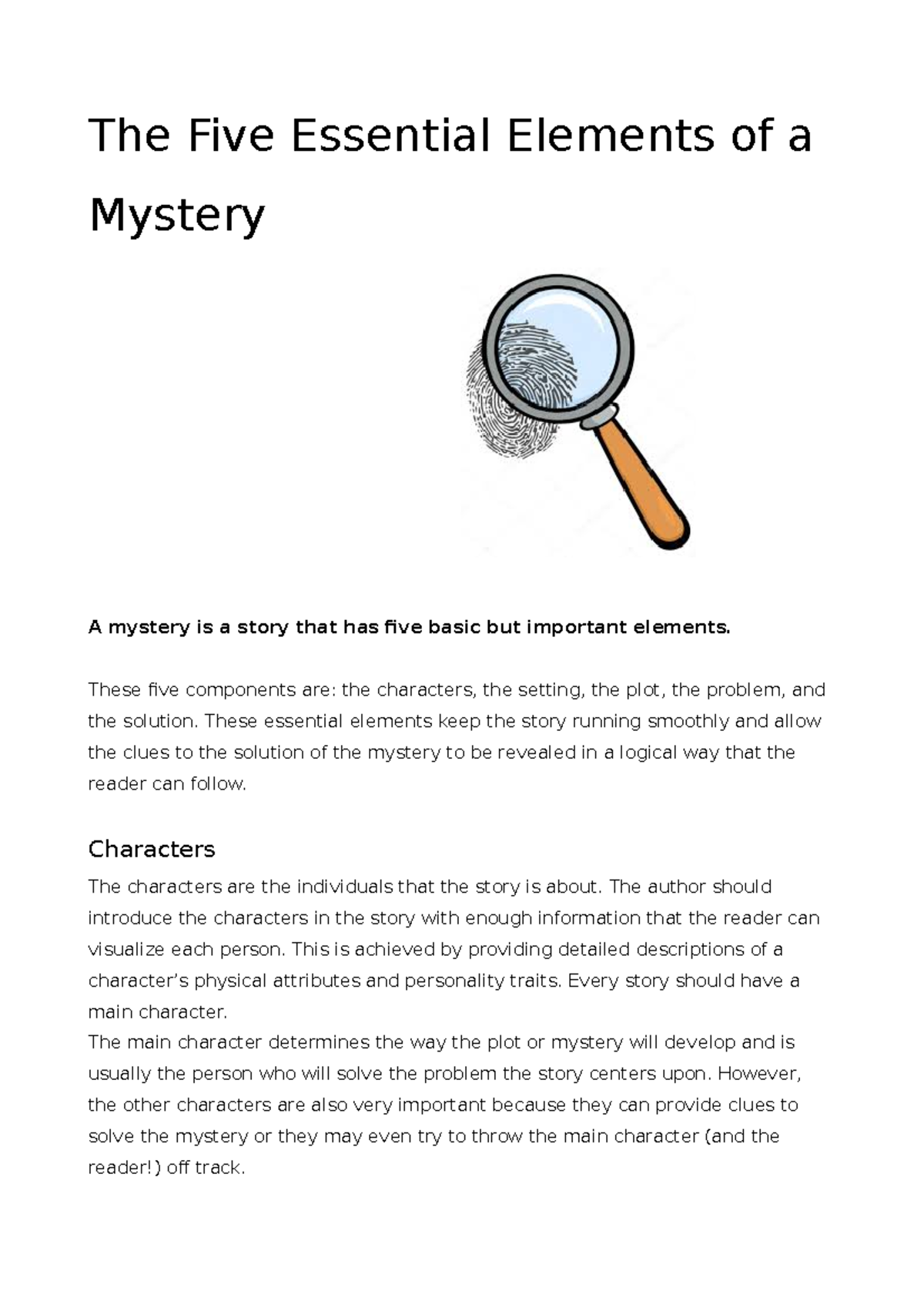 five-essential-elements-of-a-mystery-the-five-essential-elements-of-a