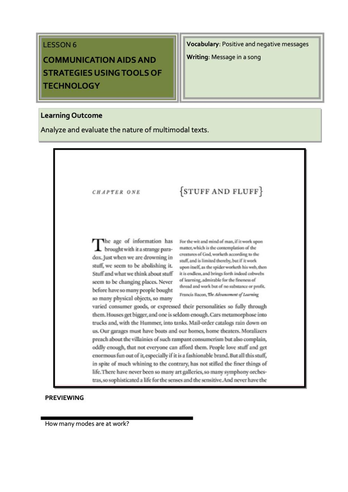 Lesson-6 - Finals - Purposive Communication - Studocu