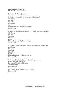 Chapter 53 - Test Help And Prep. Bio 111-112 Test Guides - Campbell ...