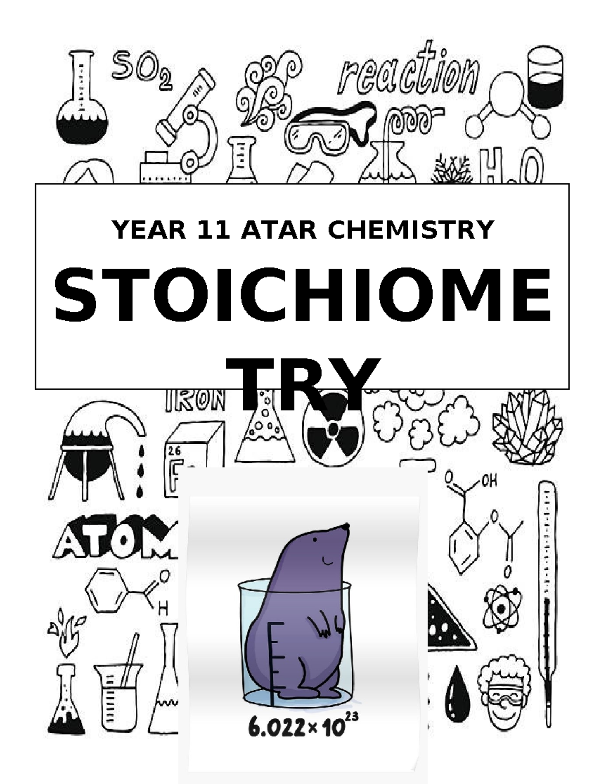 Stoichiometry - YEAR 11 ATAR CHEMISTRY STOICHIOME TRY Stoichiometry is ...