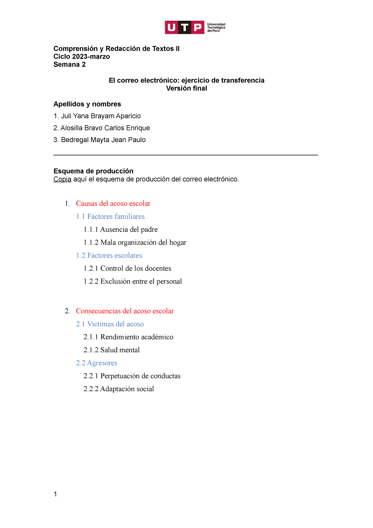 Textos II (Semana 2) - Tarea 1 - Comprensión Y Redacción De Textos II ...