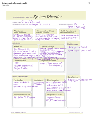 Ati template nitroglycerin - NUR 202 - CamScanner - Studocu