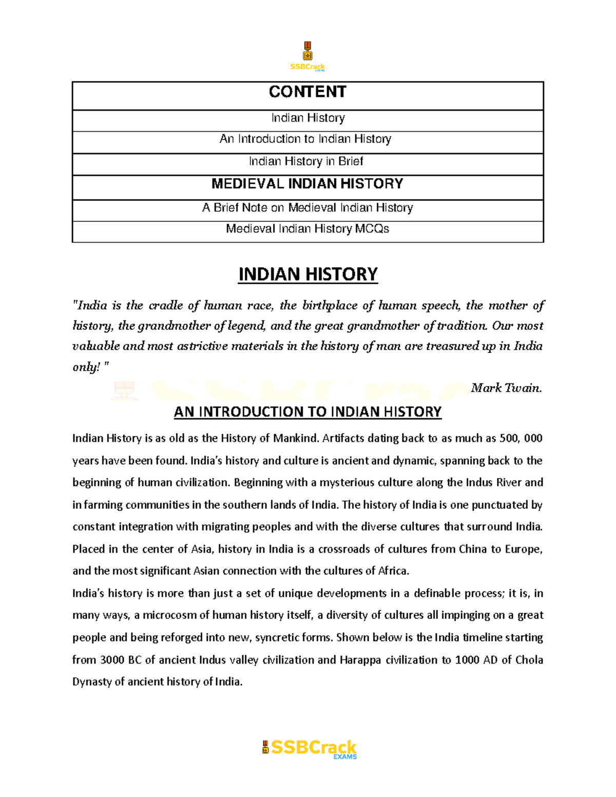 Attachment Medieval Indian History Lyst4337 CONTENT Indian History An